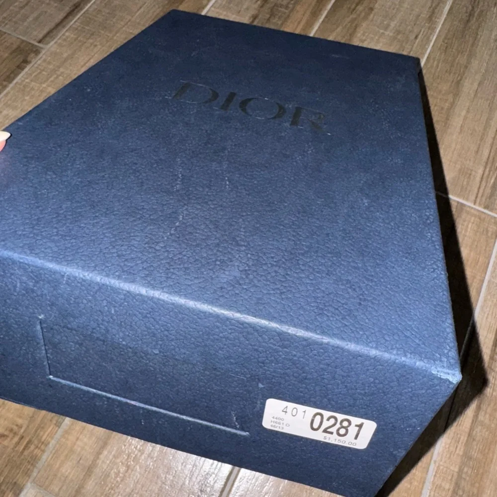 Dior B30 Countdown Sneaker in Blue and Cream - Picture 7 of 8